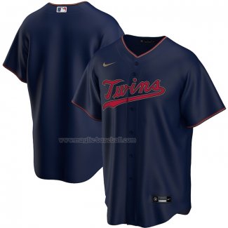 Maglia Baseball Uomo Minnesota Twins Replica Alternato Blu