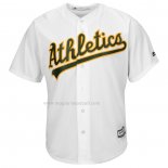 Maglia Baseball Uomo Oakland Athletics Majestic Home Cool Base Bianco