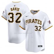 Maglia Baseball Uomo Pittsburgh Pirates Henry Davis Home Limited Bianco