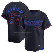 Maglia Baseball Uomo Toronto Blue Jays Vladimir Guerrero JR. 2024 City Connect Limited Nero