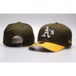 Cappellino Oakland Athletics Adjustable Verde Militare