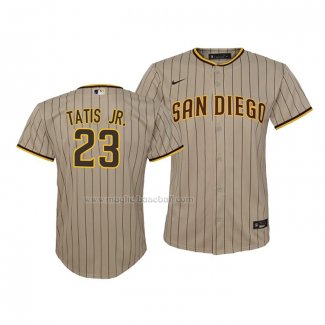 Maglia Baseball Bambino San Diego Padres Fernando Tatis JR. Replica Cool Base Marrone