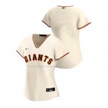 Maglia Baseball Donna San Francisco Giants Replica Home 2020 Crema