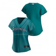 Maglia Baseball Donna Seattle Mariners Replica Alternato 2020 Verde