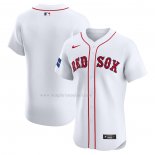 Maglia Baseball Uomo Boston Red Sox Elite Home Bianco