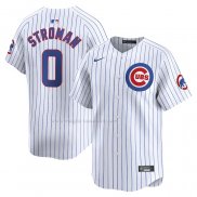 Maglia Baseball Uomo Chicago Cubs Marcus Stroman Home Limited Bianco