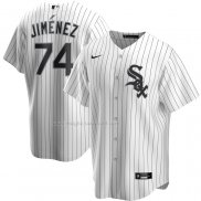 Maglia Baseball Uomo Chicago White Sox Eloy Jimenez Home Replica Bianco