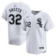 Maglia Baseball Uomo Chicago White Sox Gavin Sheets Home Limited Bianco