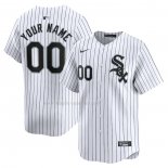 Maglia Baseball Uomo Chicago White Sox Home Limited Personalizzate Bianco