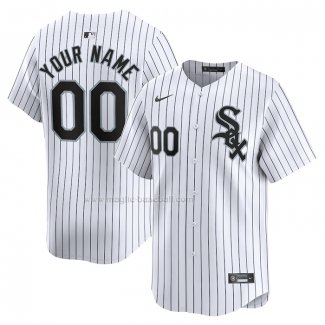 Maglia Baseball Uomo Chicago White Sox Home Limited Personalizzate Bianco