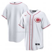 Maglia Baseball Uomo Cincinnati Reds Home Replica Bianco