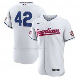 Maglia Baseball Uomo Cleveland Guardians Jackie Robinson Autentico Bianco