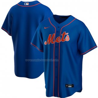 Maglia Baseball Uomo New York Mets Alternato Replica Blu