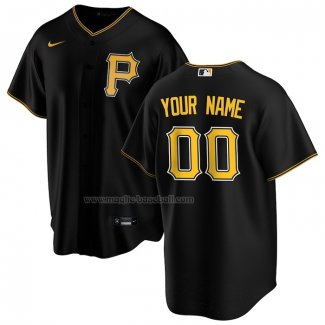 Maglia Baseball Uomo Pittsburgh Pirates Alternato Replica Personalizzate Nero