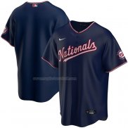 Maglia Baseball Uomo Washington Nationals Alternato Replica Blu