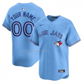 Maglia Baseball Uomo Toronto Blue Jays Personalizzate Alternato Limited Blu