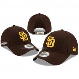 Cappellino San Diego Padres Adjustable 9FORTY Marrone Giallo