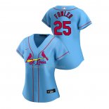 Maglia Baseball Donna St. Louis Cardinals Dexter Fowler Replica Alternato 2020 Blu