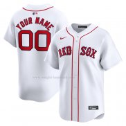 Maglia Baseball Uomo Boston Red Sox Home Limited Personalizzate Bianco