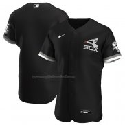 Maglia Baseball Uomo Chicago White Sox Alternato Autentico Nero