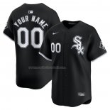 Maglia Baseball Uomo Chicago White Sox Alternato Limited Personalizzate Nero