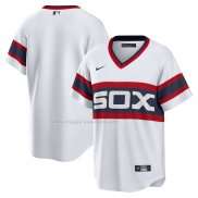 Maglia Baseball Uomo Chicago White Sox Home Cooperstown Collection Replica Bianco