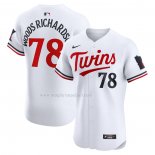 Maglia Baseball Uomo Minnesota Twins Simeon Woods Richardson Home Elite Bianco