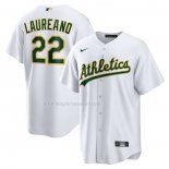 Maglia Baseball Uomo Oakland Athletics Ramon Laureano Home Replica Bianco