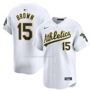 Maglia Baseball Uomo Oakland Athletics Seth Brown Home Limited Bianco