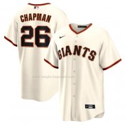 Maglia Baseball Uomo San Francisco Giants Matt Chapman Home Replica Crema