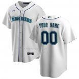 Maglia Baseball Uomo Seattle Mariners Home Replica Personalizzate Bianco