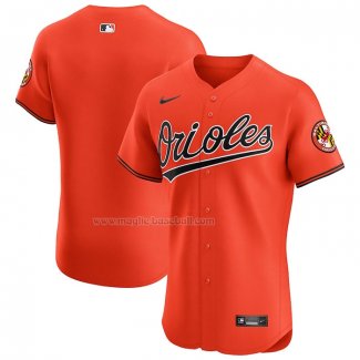 Maglia Baseball Uomo Baltimore Orioles Alternato Home Elite Arancione