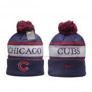 Berretti Chicago Cubs Nike Stripe Peak Blu