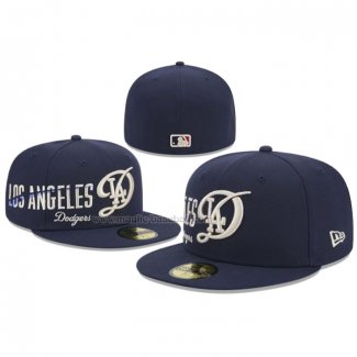 Cappellino Los Angeles Dodgers Unadjustable Icon 59FIFTY Blu Marino