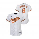 Maglia Baseball Bambino Baltimore Orioles Cal Ripken JR. Replica Home Bianco