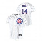 Maglia Baseball Bambino Chicago Cubs Ernie Banks Replica Home Bianco