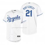 Maglia Baseball Bambino Kansas City Royals Mike Montgomery Replica Home Bianco