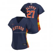 Maglia Baseball Donna Houston Astros Jose Altuve Replica Alternato 2020 Blu