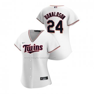 Maglia Baseball Donna Minnesota Twins Josh Donaldson Replica Home 2020 Bianco