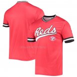 Maglia Baseball Uomo Cincinnati Reds Cooperstown Collection V-neck Rosso