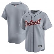 Maglia Baseball Uomo Detroit Tigers Road Limited Grigio