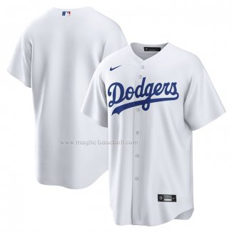 Maglia Baseball Uomo Los Angeles Dodgers Home Replica Bianco