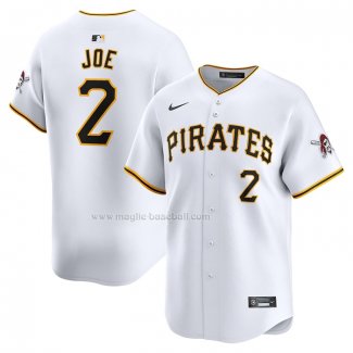 Maglia Baseball Uomo Pittsburgh Pirates Connor Joe Home Limited Bianco