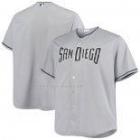 Maglia Baseball Uomo San Diego Padres Majestic Road Cool Base Grigio