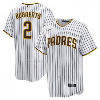 Maglia Baseball Uomo San Diego Padres Xander Bogaerts Home Replica Bianco