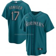 Maglia Baseball Uomo Seattle Mariners Mitch Haniger Alternate Replica Verde