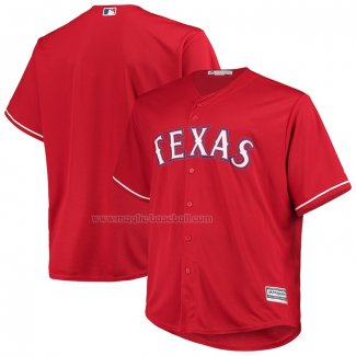 Maglia Baseball Uomo Texas Rangers Majestic Alternato Cool Base Rosso