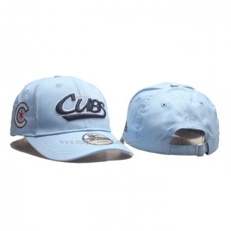 Cappellino Chicago Cubs Adjustable Throwback 9TWENTY Blu Claro