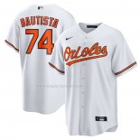 Maglia Baseball Uomo Baltimore Orioles Felix Bautista Replica Bianco