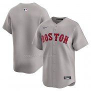 Maglia Baseball Uomo Boston Red Sox Away Limited Grigio